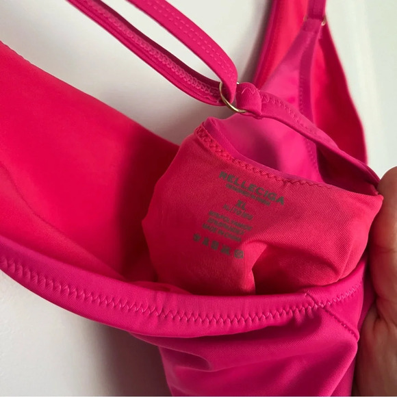 RELLECIGA Women's High Cut Low Back One Piece Thong Swimsuit size XL - Picture 10 of 11